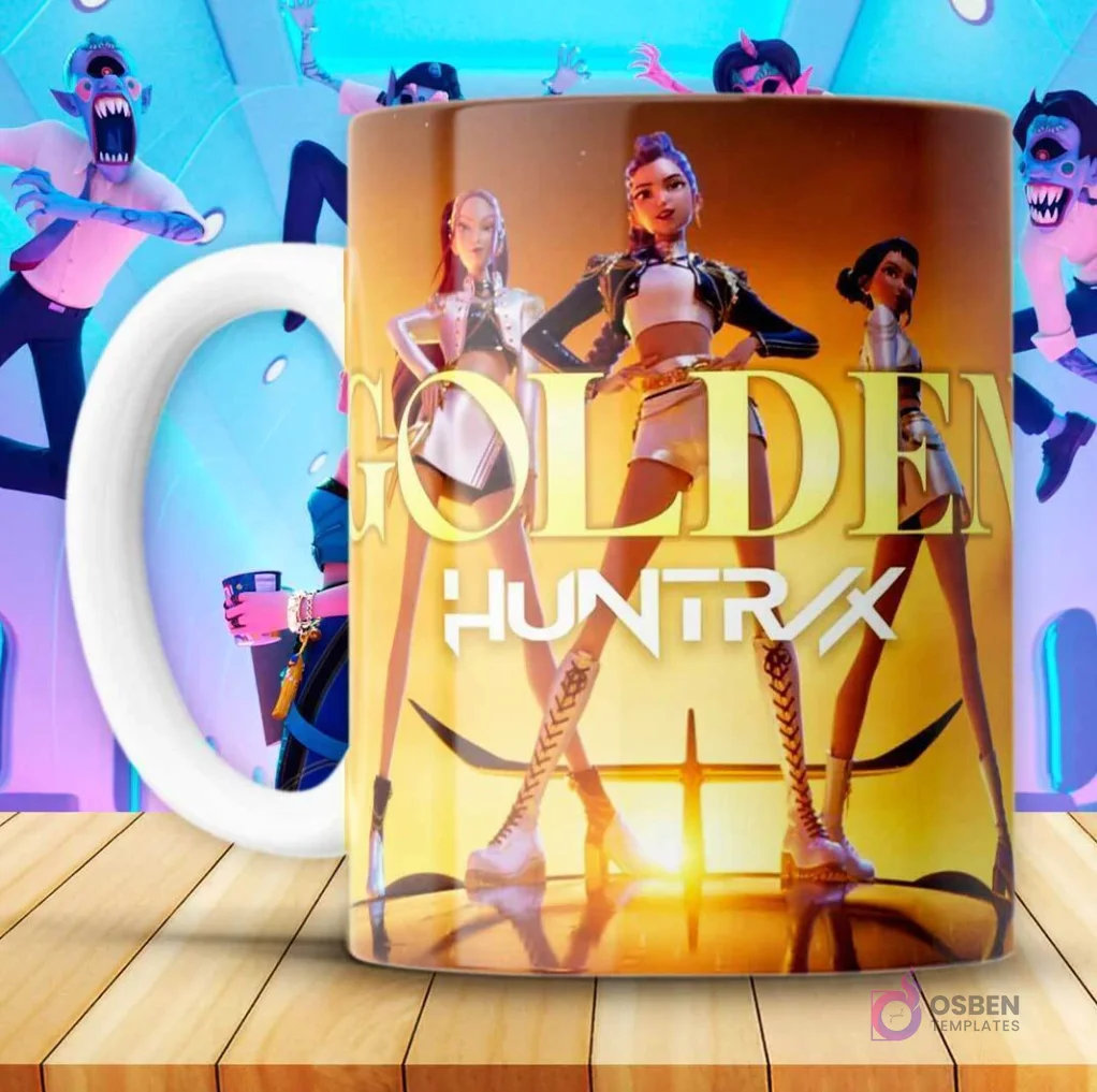 Tazas KPOP Huntrix Demon Hunter | Colección Exclusiva para Fans