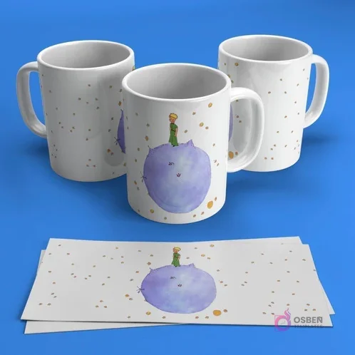 Colección Premium Tazas El Principito | Diseños Únicos y Mágicos para Sublimación