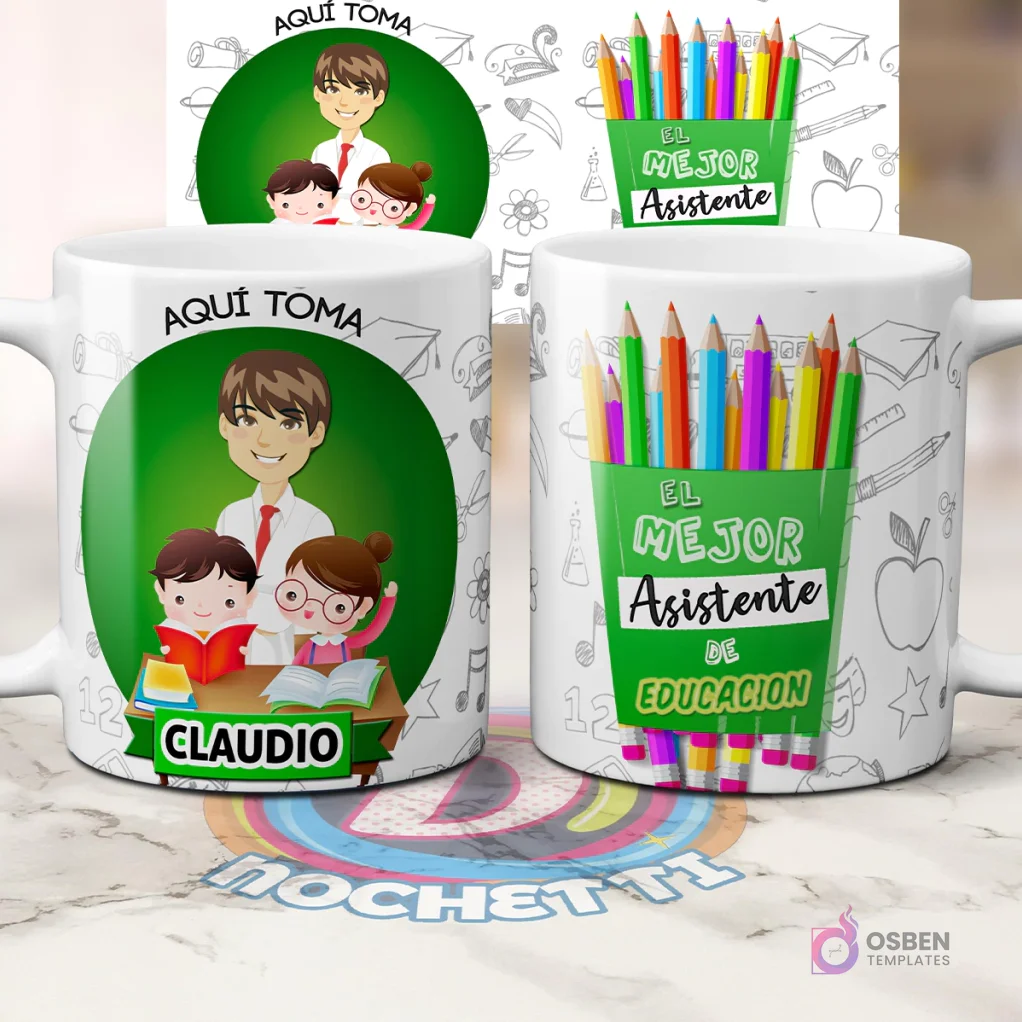 Regalos para Profesores: Diseños Exclusivos de Tazas Personalizadas para Maestros y Maestras