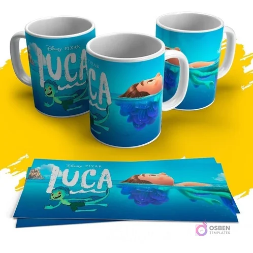 Colección Luca Disney Pixar - Productos Exclusivos de Sublimación