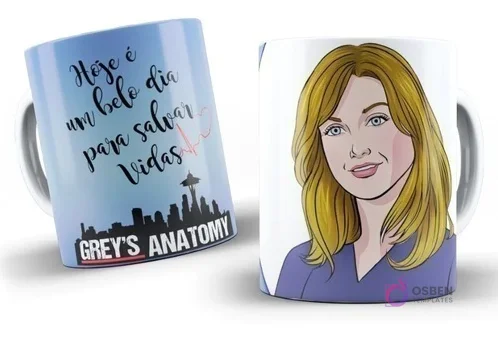 Colección Tazas Grey's Anatomy | Diseños Exclusivos para Fans de la Serie